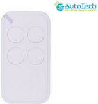 Autotech 4-Channel Garage Door Remote Control with Rolling Code 433.93MHz