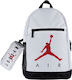 Jordan School Bag Backpack Junior High-High School White