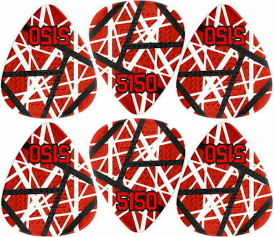 Dunlop Picks Guitar EVH 5150 Pick Thickness 0.60mm Set 6pcs