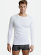 Walk W1980 Men's Long Sleeve Undershirt White