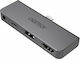 Choetech HUB-M13 USB-C Docking Station με HDMI 4K PD Γκρι