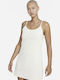 Sportswear Tape Καλοκαιρινό Mini Αθλητικό Φόρεμα με Τιράντα Cashmere
