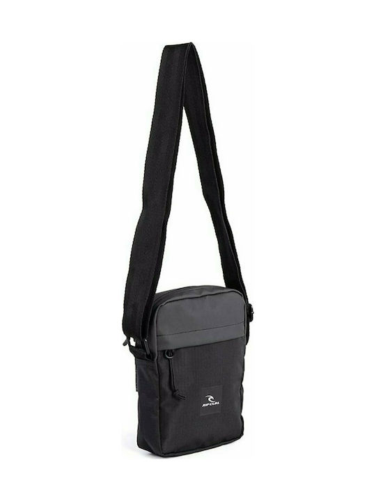 Rip Curl No Idea Herrentasche Schulter / Crossbody Schwarz