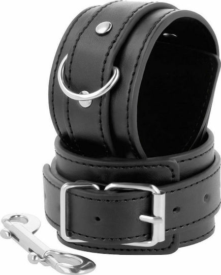Darkness Handcuffs With Double Snap Hook Handcuffs in Black Color