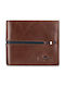 Bull Captain Men's Leather Wallet with RFID Brown