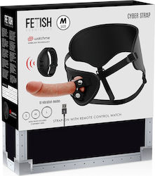 Fetish Submissive Cyber Strap Harness With Dildo Remote Control Watchme Technology M Harness with Dildo in skin color Fetish Submissive Cyber Strap Harness With Dildo Remote Control Watchme Technology M Harness with Dildo in skin color