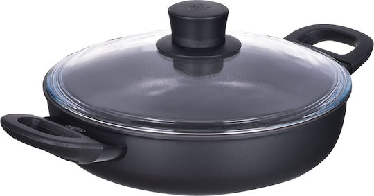 Ballarini Avola Sautieren Mit Deckel aus Aluminium mit Antihaftbeschichtung 24cm