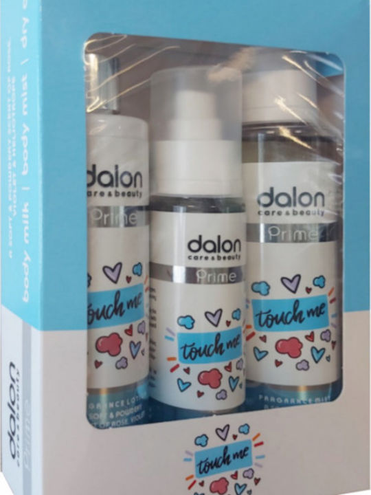 Dalon Prime Body Milk 200ml, Prime Body Mist 100ml & Prime Body Oil Touch Me 200ml Σετ Περιποίησης για Ενυδάτωση Dalon Prime Body Milk 200ml, Prime Body Mist 100ml & Prime Body Oil Touch Me 200ml Σετ Περιποίησης για Ενυδάτωση