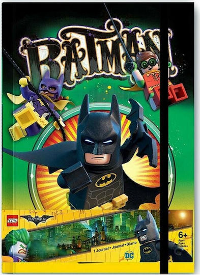 LEGO Carnet Cu dungi cu Elastic Multicolor