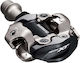 Shimano PD-M8100 Clipless Bicycle Pedals Silver W/O Reflector