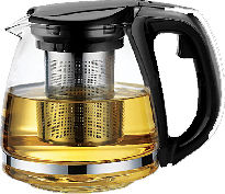 Newest Τσαγιέρα με Φίλτρο Γυάλινη 1000ml