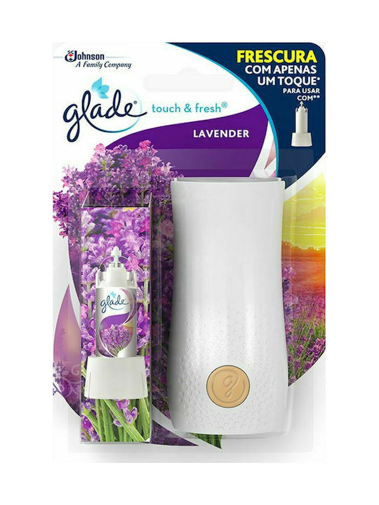 Glade Spray Device Touch & Fresh with Fragrance Lavender 1pcs