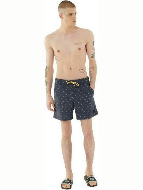 Outhorn Men's Swimwear Shorts Gray with Patterns