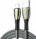 Joyroom S-2030K6 Braided USB to Lightning Cable Μαύρο 2m