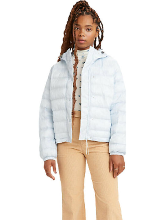 Levi's Edie Scurtă Jachetă de femei Puffer Alba...