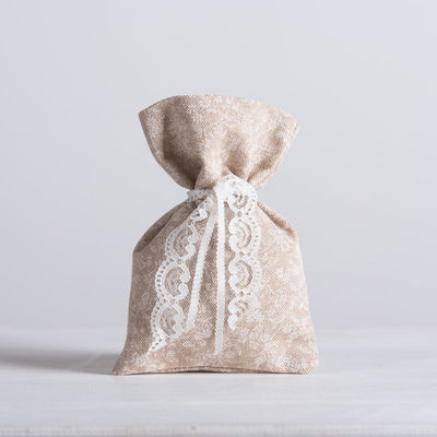 Christening Favor in Pouch made of Fabric