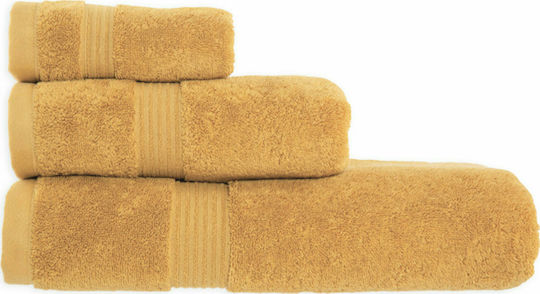 Nef-Nef Homeware Σώματος Aegean 80x160εκ. Mustard Βάρους 705gr/m²