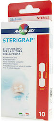 Master Aid Sterigrap Sterilized Plasters 32x8mm...