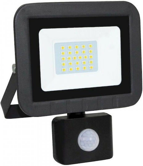 Geyer Wasserdichter LED Flutlichter 20W Natürliches Weiß 4000K mit Bewegungssensor IP65