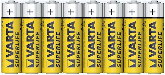 Varta Superlife Цинкови батерии Цинк AA 1.5V 8бр