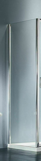 Starlet Side Panel Σταθερό Πλαϊνό Ντουζιέρας 90x180cm Clear Glass Chrome