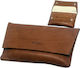 Marvel 831 Tobacco Pouch Made of Brown Artificial Leather with Magnetic Closure