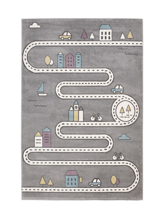 Newplan 263 Kids Rug Gri 133x190cm Thickness 12mm 5-21-BNT-263L65-133X190