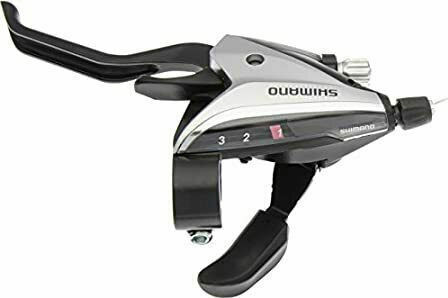 Shimano ST-EF65 Bicycle Gear Lever Set 3 x 9SP 4 Finger-BL Silver