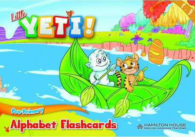 Little Yeti Alphabet Flashcards, Pre-Primary