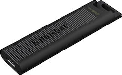 Kingston DataTraveler 256GB USB 3.2 Stick cu conexiune USB-C Negru