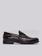 Men's Leather Loafers Burgundy
