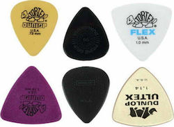 Dunlop Перца Китара Bass Pick Variety Pack Дебе...