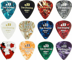 Dunlop Перца Китара Celluloid Pick Heavy Variet...