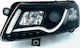 Sonar Front Lights Led for Audi A6 with H1 lamps 2004-2008 2pcs