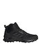 adidas Terrex AX4 Mid GTX Men's Hiking Boots Waterproof with Gore-Tex Membrane Core Black / Carbon / Grey Four