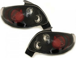 Dectane Taillights for Peugeot 206 2pcs