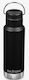 Klean Kanteen Classic Narrow Loop Thermos Bottle Stainless Steel BPA Free 350ml Black with Loop