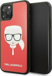 Karl Lagerfeld Iconic Glitter Karl`s Head Umsch...
