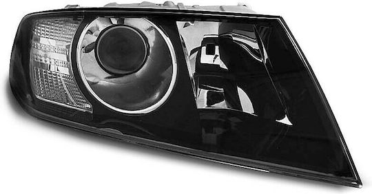 Tuning-Tec Front Lights for Skoda Octavia Black 2004-2008 2pcs