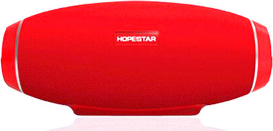 Hopestar H20 Ηχείο Bluetooth 30W με Διάρκεια Μπαταρίας έως 7 ώρες Κόκκινο