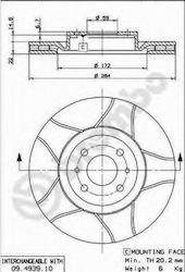 Brembo Brake Disc Front