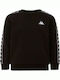 Kappa Kids Sweatshirt Black