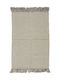 Das Home 7028 Rug Rectangular Cotton with Fringes Beige