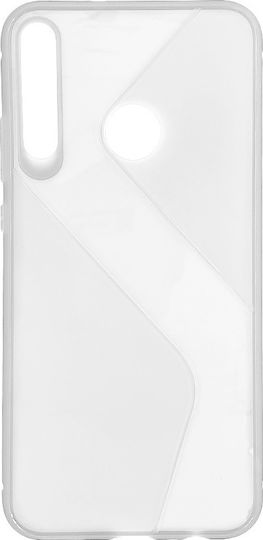 Hurtel S-Case Flexible Umschlag Rückseite Silikon Transparent (Huawei P40 Lite E)