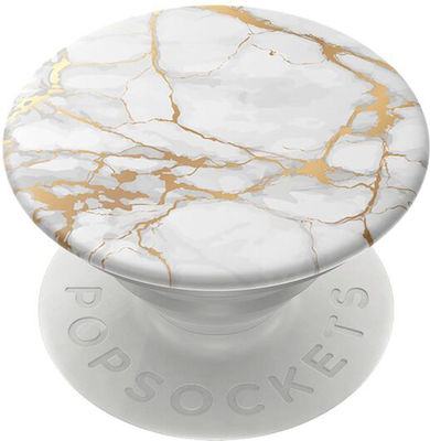 PopSockets PopGrip for Mobile Phone Gold Lutz Marble