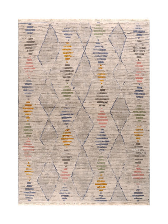 Tzikas Carpets 00162-110 Lavinia Χαλί Ορθογώνιο με Κρόσια Μπεζ
