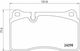 Brembo Brake Pad Rear for Volkswagen Touareg