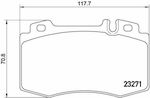 Brembo Brake Pad Rear