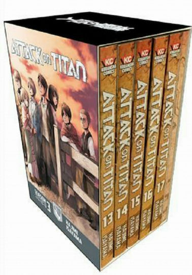 Attack on Titan, Season Three Part 1 Vol. 13 - 17 Vol. 01