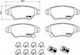 Brembo Σετ Τακάκια Πίσω για Opel Astra